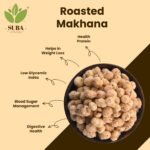 Cream & Onion Flavoured Makhana, Roasted olive oil, 100g - Image 3